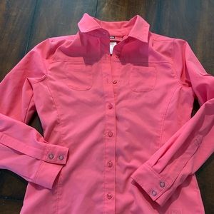 Girls size 8 REI hiking long sleeved shirt